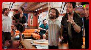 Selton Mello faz Jack Black e Paul Rudd falarem português durante bastidores de filme