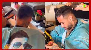 Neymar faz releitura de famoso 'moicano' que usava no Santos para reestreia