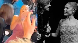 Ariana Grande se declara para Fernanda Torres após encontro viral: 'Nunca vou me esquecer'