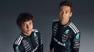 F1: Russell apostaarena esportiva apostatalento de Antonelli na Mercedes