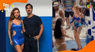 Giovanna Lancellotti participa de ensaio da Beija-Flor após críticas