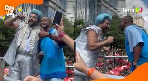 Ao lado de Thiaguinho e Jessi, Tiago Abravanel canta sucesso que marcou o BBB22 durante bloco de carnaval