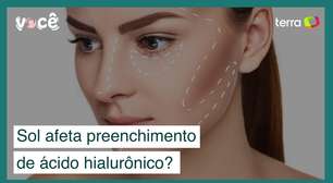 Exposição solar afeta o preenchimento de ácido hialurônico?
