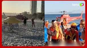 Turista argentinos são baleados em tentativa de assalto na Praia da Barra da Tijuca no Rio