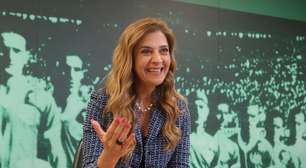 'Estão mais calmos?': Leila Pereira explica brincadeira e exalta receita recorde do Palmeiras