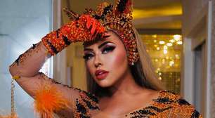 Rainha da Rosas de Ouro revela o que há de especial em fantasia que custou R$70 mil