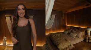 Anitta se explica ao montar cama no chão em mansão de R$ 11 milhões: 'Santuário'
