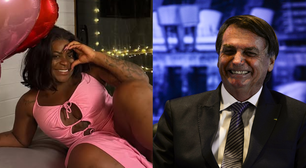 Gostou? 'Filezinho' de Bolsonaro, Jojo Todynho reage a elogio do ex-presidente