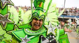 Veja as fotos do desfile da Camisa Verde e Branco