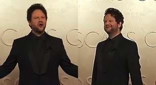 Selton Mello chega ao tapete vermelho do Oscar e exibe look completo; assista