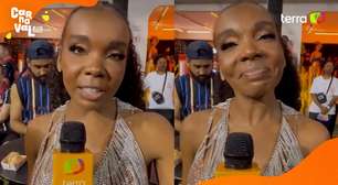 'Carnaval para mim é a melhor terapia, saio da avenida revigorada', diz Thelma Assis após desfile