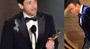 Gafe no Oscar 2025? Adrien Brody se recusou a sair do palco, mas 6 momentos constrangedores marcaram a premiação ao longo dos anos