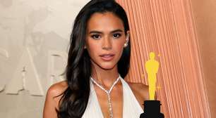 'Ver a arte...': Bruna Marquezine, no Oscar pela 1ª vez, abre o jogo sobre experiência inédita no tapete vermelho