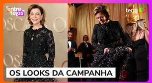 "O fato de ela estar sempre de preto combina com a personagem"