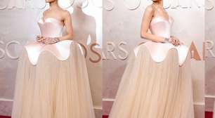 Oscar 2025: Ariana Grande, estrela de 'Wicked', elege vestido de princesa com 190 mil cristais no tapete vermelho. Fotos do look!