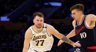 Luka Doni comanda vitória do Lakers no clássico contra o Clippers; os resultados da rodada
