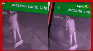Assaltante fica só de cueca durante furto
