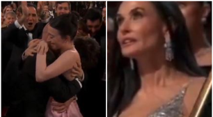 Especialista revela o que Demi Moore disse ao perder Oscar de Melhor Atriz; veja