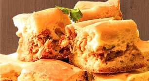 Torta de frango de liquidificador sem farinha - perfeita