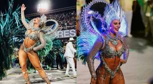 Paolla Oliveira reage após Grande Rio ficar em segundo lugar no Carnaval: 'Não se mede'