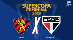 Sport x Sao Paulo, AO VIVO com a Voz do Esporte, às 20h30