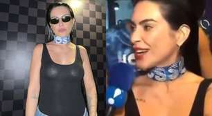 Cleo causa climão com repórter após ser chamada pelo sobrenome