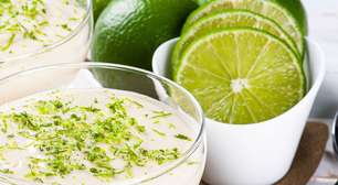 Creme de limão gelado: sobremesa cremosa com 3 ingredientes