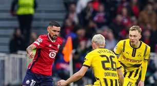 Borussia Dortmund vira sobre o Lille e garante vaga nas quartas da Champions