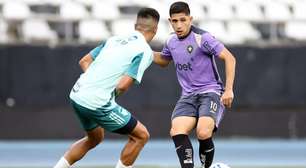 Botafogo empata com o Cruzeiro em jogo treino no Nilton Santos