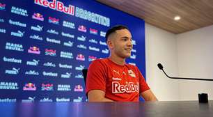 Fabinho concede primeira coletiva como jogador do Red Bull Bragantino