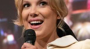 Millie Bobby Brown aparece de surpresa em escola de São Paulo e causa comoção