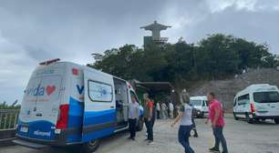 Corcovado ganha UTI Móvel e ilhas de hidratação para visitantes