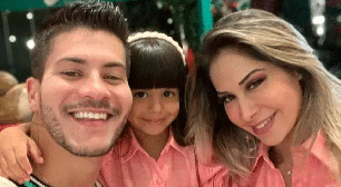 Filha de Maira Cardi com Arthur Aguiar é levada às pressas para hospital