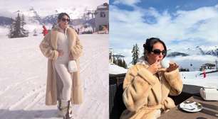 Georgina Rodríguez publica fotos de viagem e revela looks poderosos em meio à neve