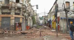 Homem morre após casarão desabar no Centro do Rio de Janeiro