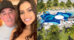 Diárias de R$ 4 mil, culinária mediterrânea e mais: conheça o ecoresort escolhido por Amado Batista para lua de mel com esposa 51 anos mais nova