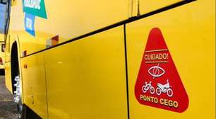 Lei obriga identificação de pontos cegos em ônibus intermunicipais no RJ