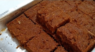 Você já comeu bolo de rapadura? Aqui em casa todo mundo adorou