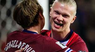 Noruega goleia Moldávia em estreia das Eliminatórias para 2026