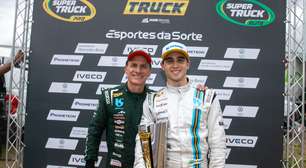 Copa Truck: Felipe Giaffone vai ao pódio em Campo Grande e celebra vitória de Nic na classe Elite