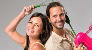 É festa! Adriana Esteves e Vladimir Brichta surgem em aniversário intimista do ator