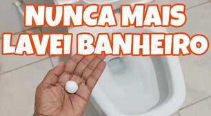 Dica para limpar banheiro: você não imagina o poder que dessas bolinhas