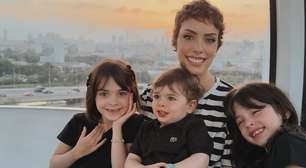 Após remissão da leucemia, Fabiana Justus comemora passeio com os filhos