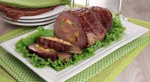 Carne recheada com cuscuz: aprenda a receita diferente e saborosa