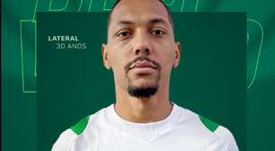 Coritiba anuncia a contratação do lateral Alex Silva