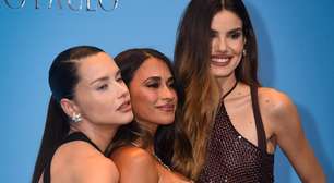 Tiffany reúne Camila Queiroz, Adriana Lima e mulher de Messi em SP