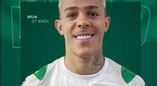 Coritiba anuncia o volante Wallisson