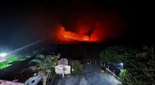 Bombeiros estão atuando no combate a Incêndio Florestal na Chapada Diamantina