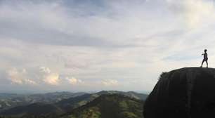 Mirante tem vista única da Serra da Mantiqueira, no interior de São Paulo