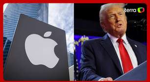 Apple perde US$ 250 bilhões em valor de mercado após 'tarifaço' de Trump